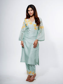 Wisteria Bloom Kurta Set