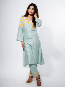 Wisteria Bloom Kurta Set