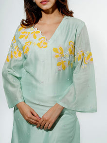 Wisteria Bloom Kurta Set