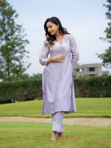 Wisteria Bloom Kurta Set
