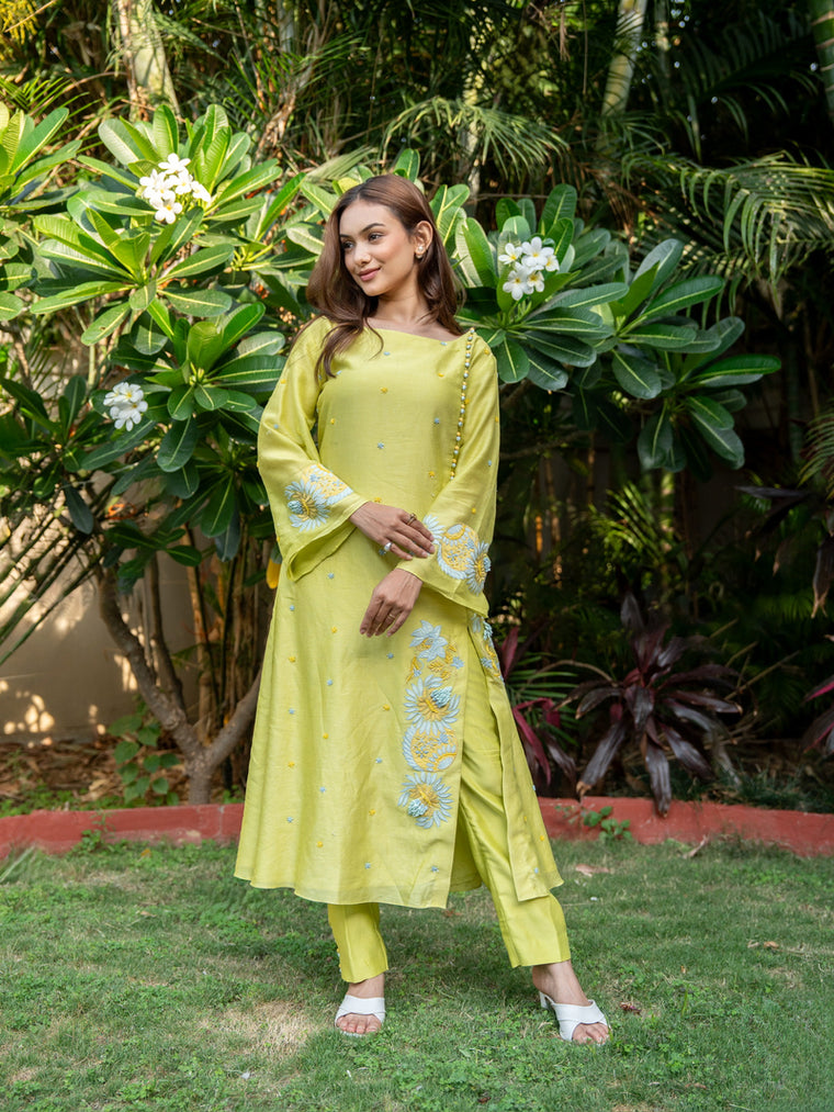 Garden Grace Kurta Set