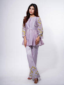 Petal Poise Peplum Co-ord Set