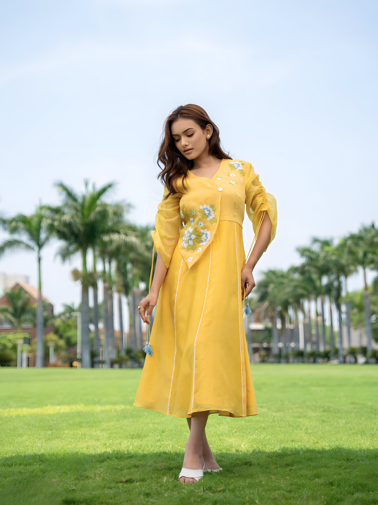 Sunlit Bloom Dress